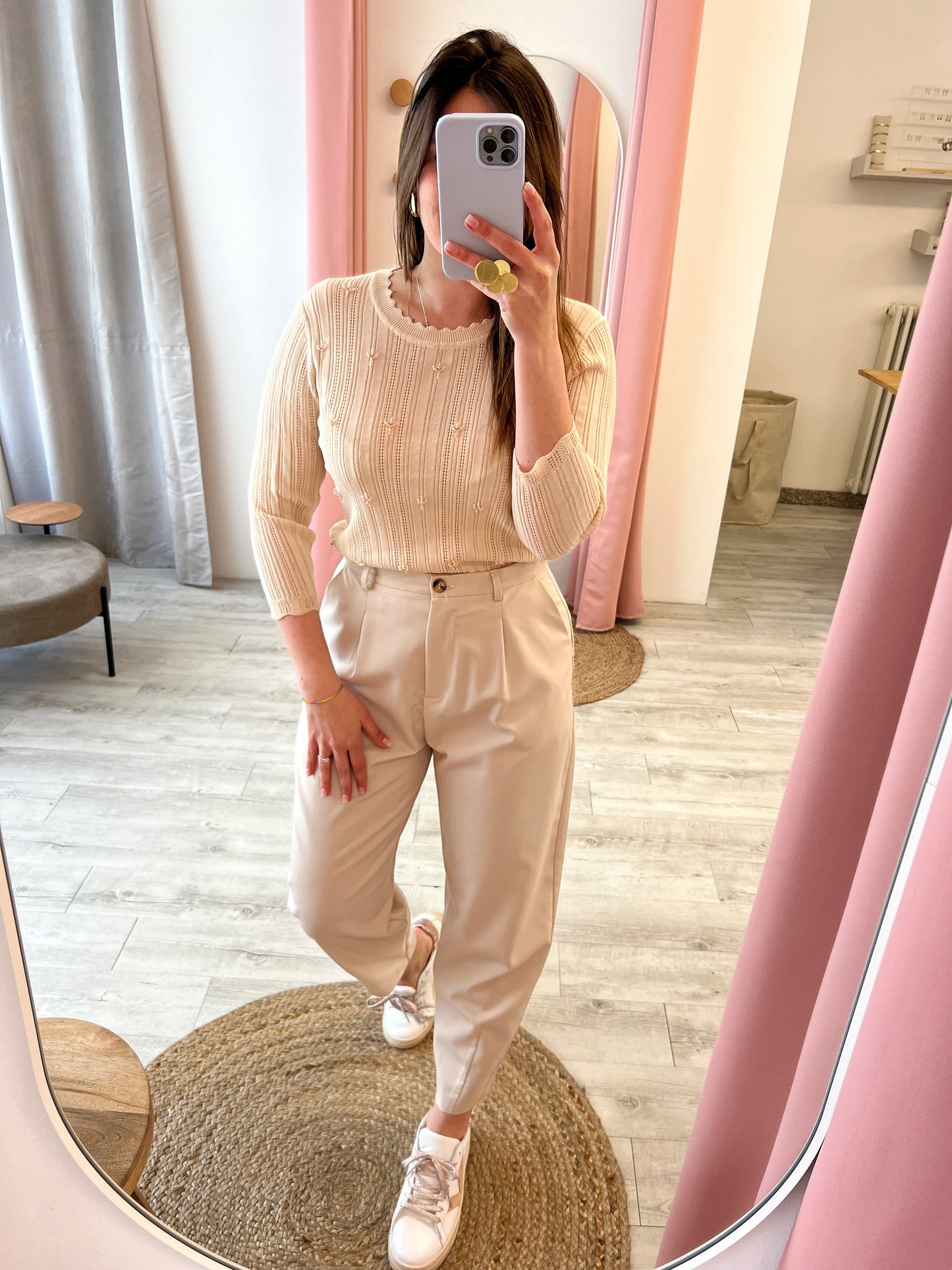 MAGLIONE PERLE