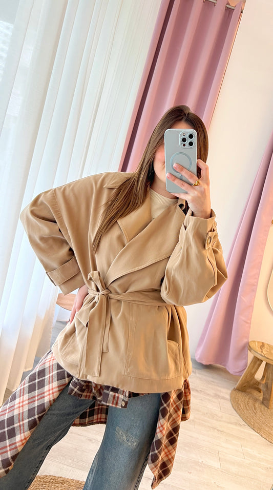 TRENCH CORTO ANNA