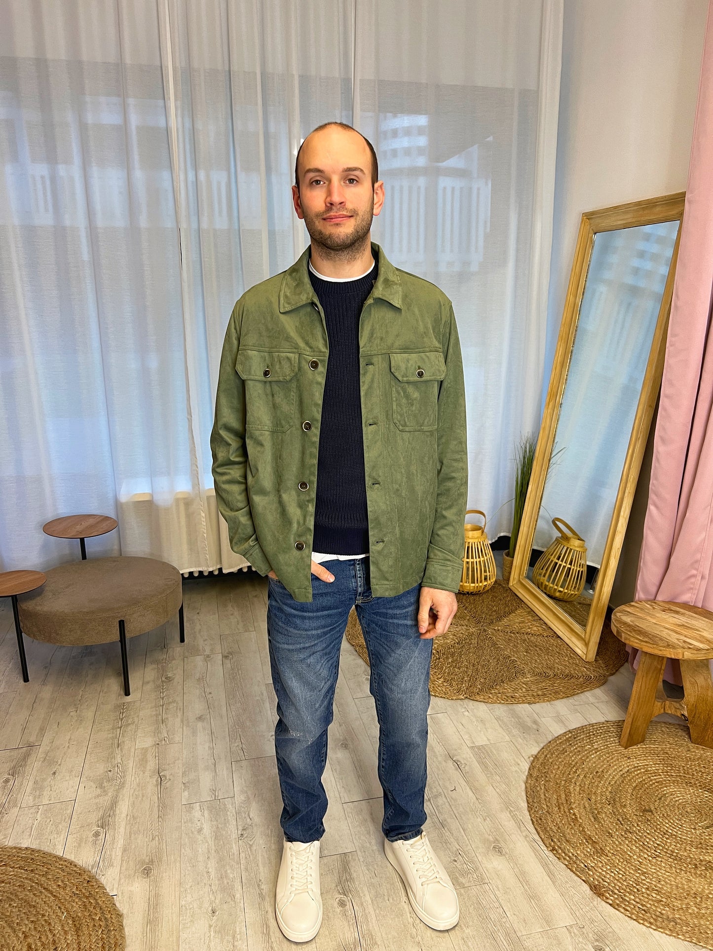 GIACCA SUEDE
