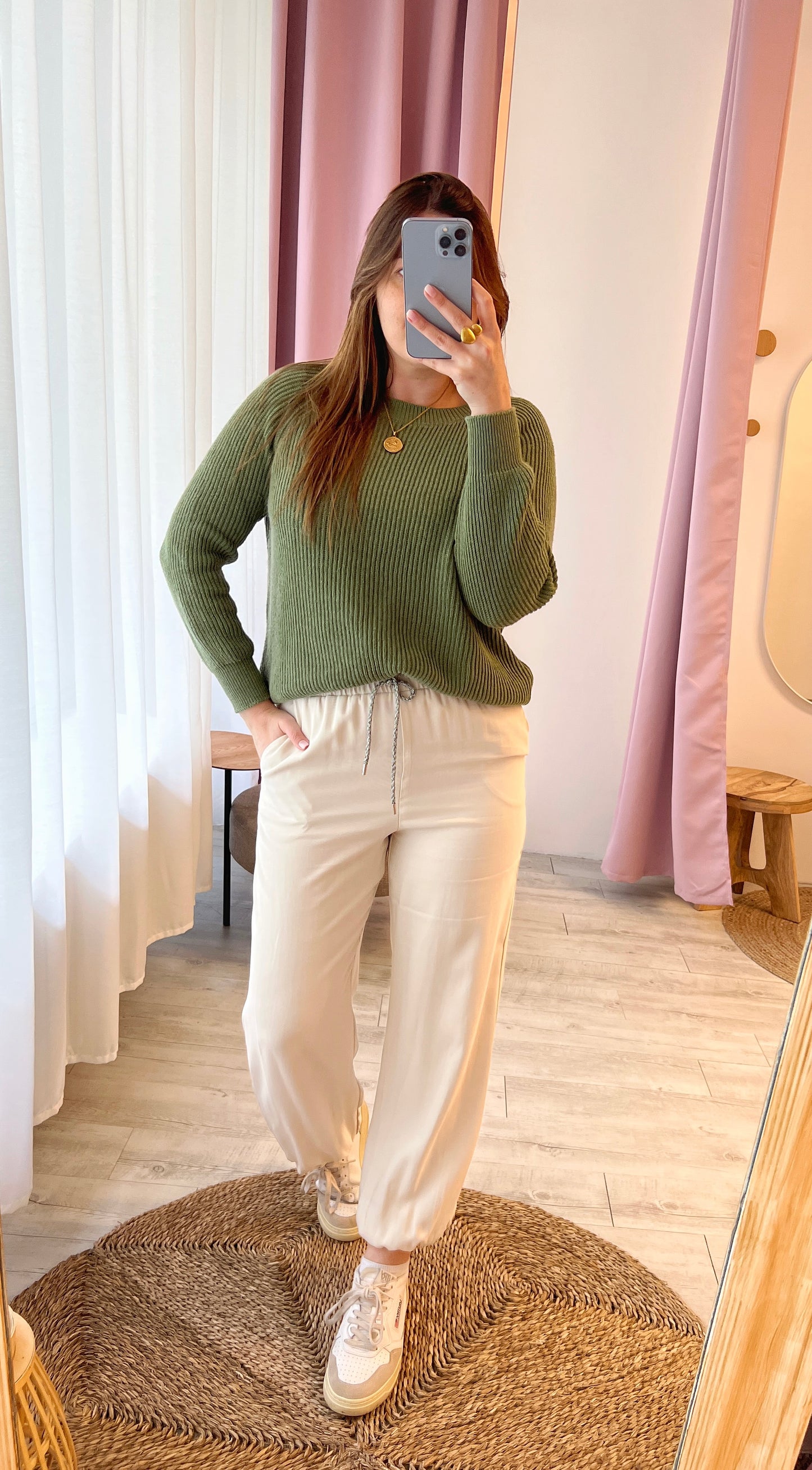 MAGLIONE TRECCE