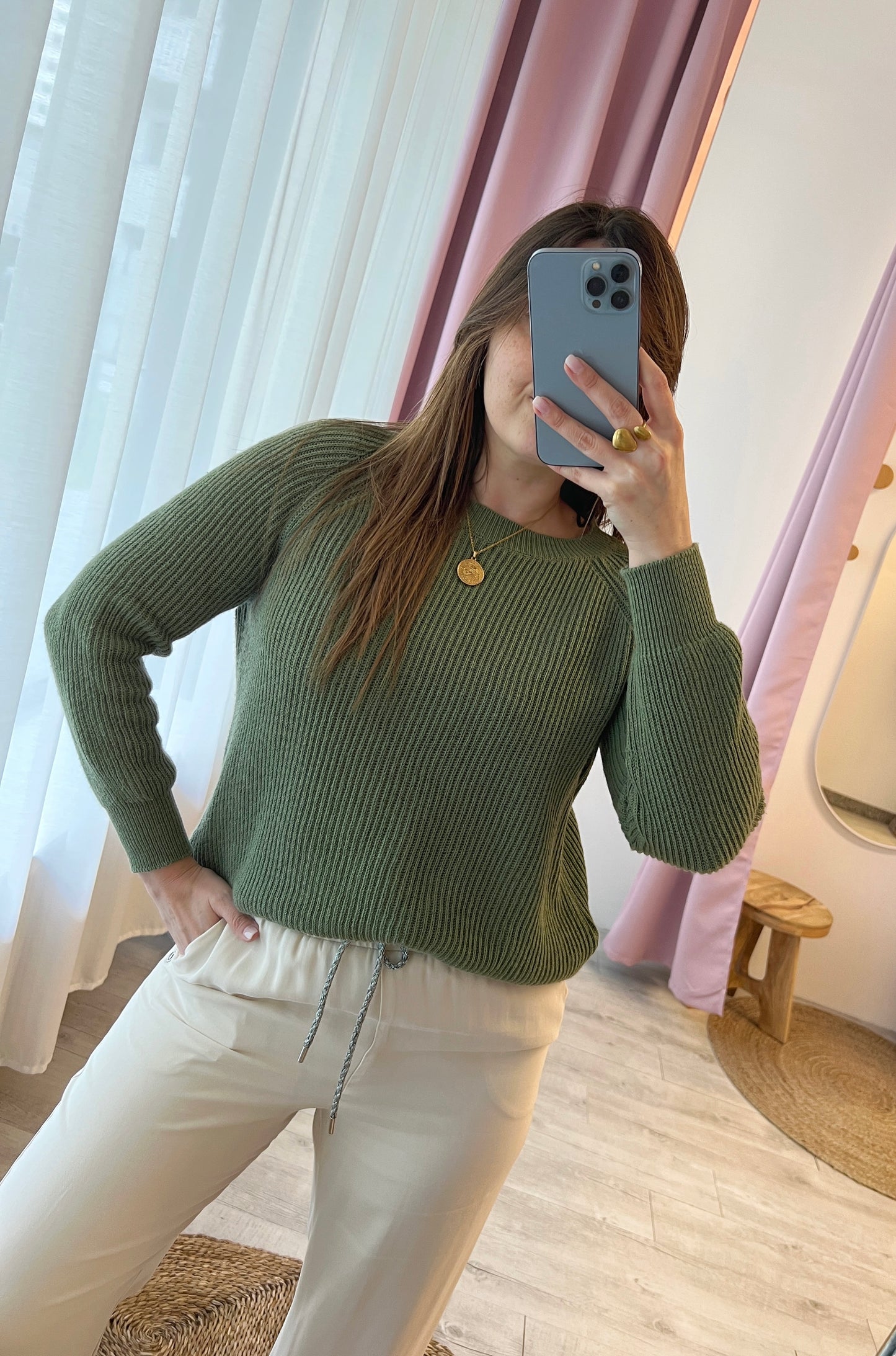 MAGLIONE TRECCE