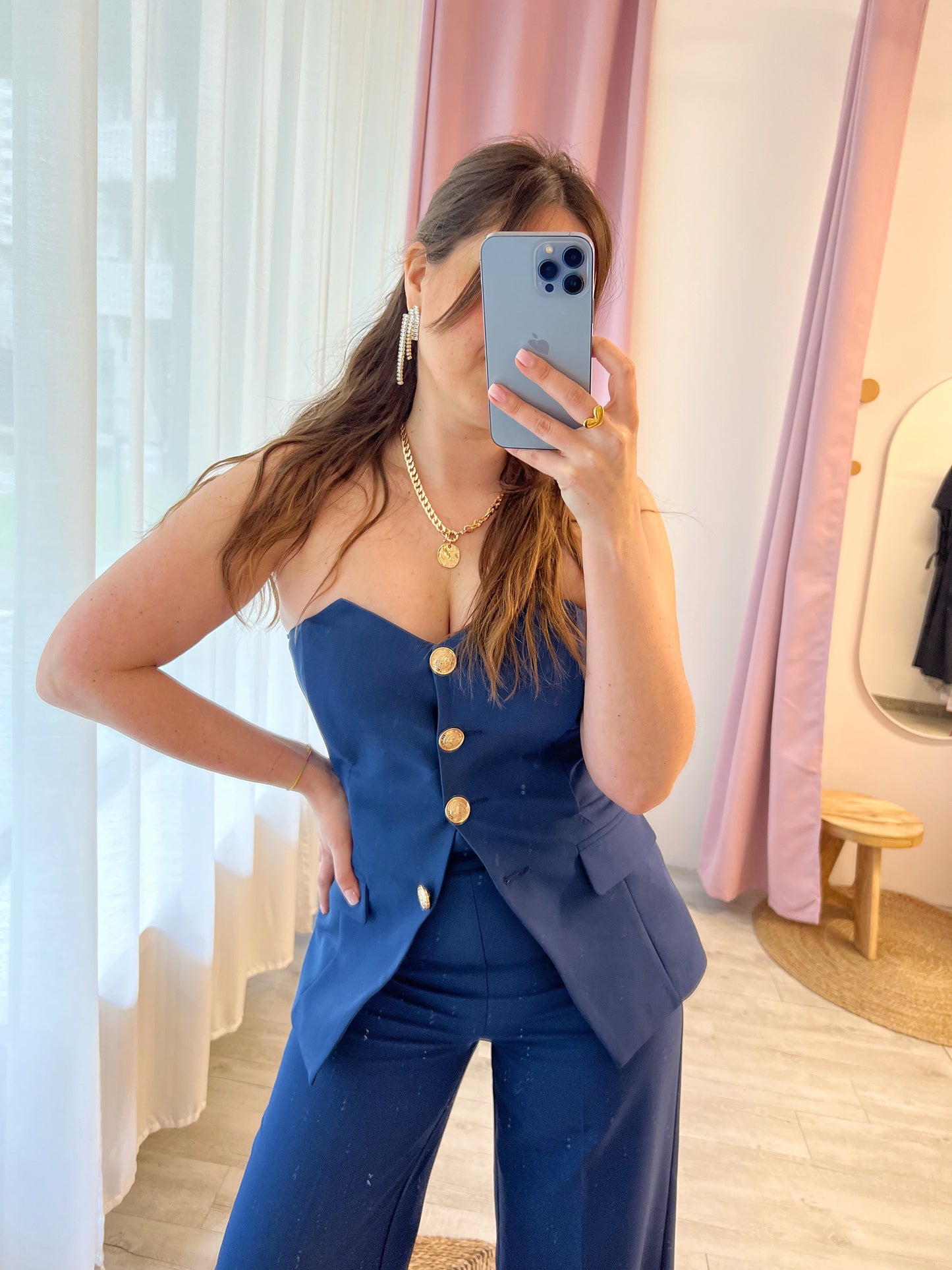 GILET BOTTONI GIOIELLO