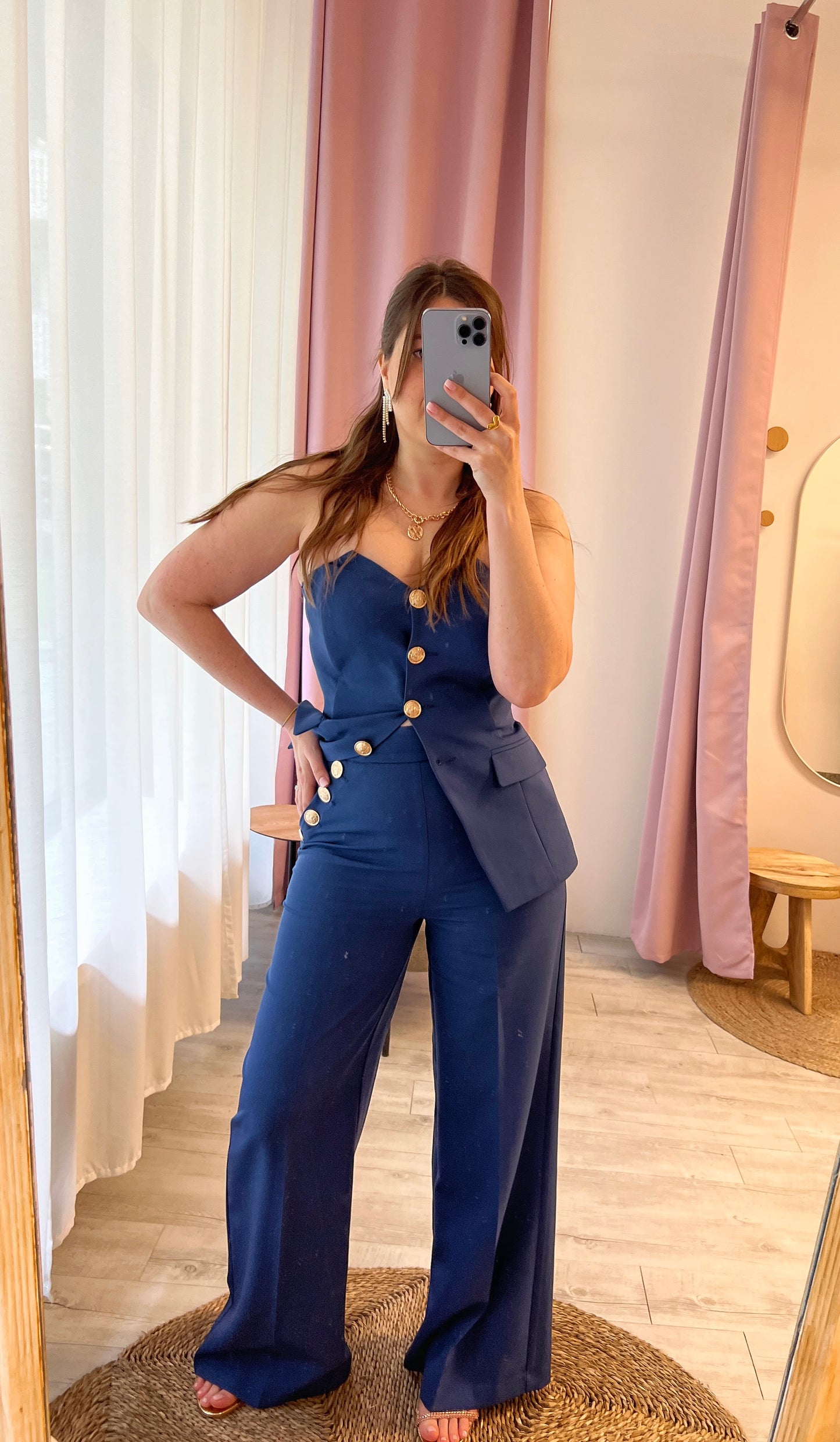 GILET BOTTONI GIOIELLO
